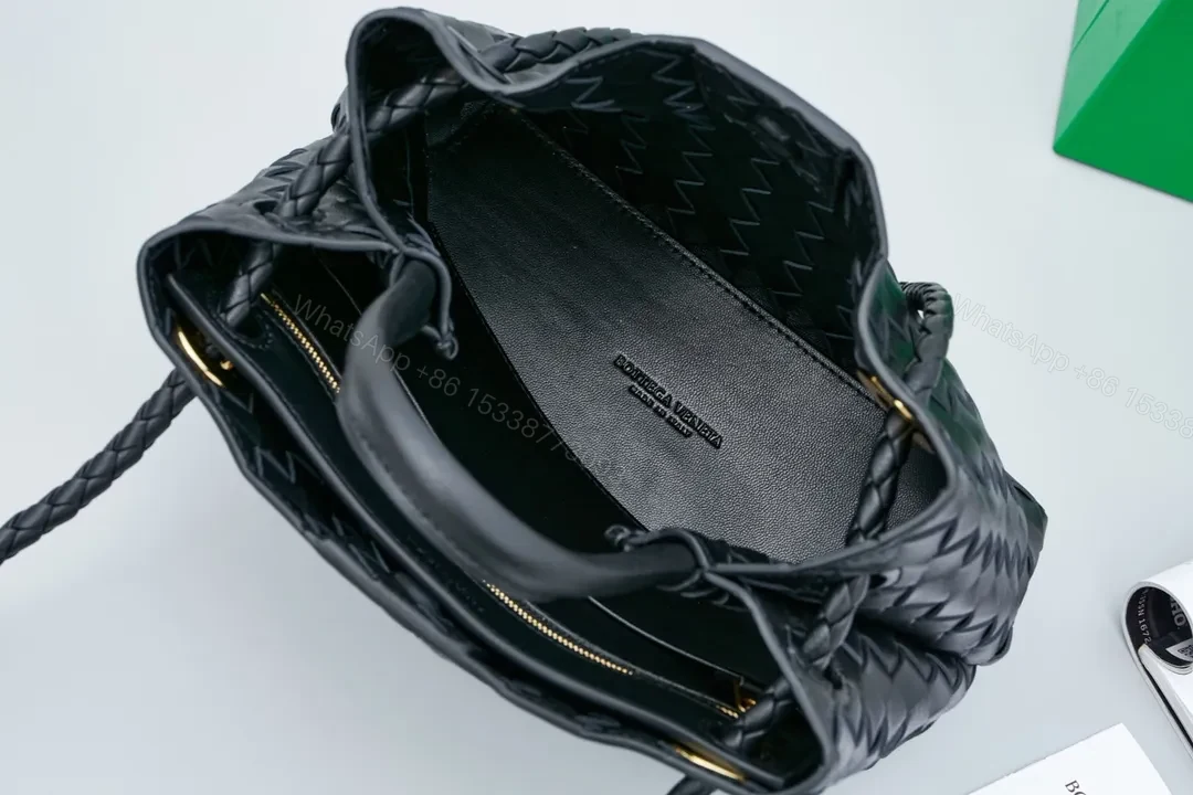 View 9 of Woven Leather Tote: Chic Classic, Everyday Luxury Bag