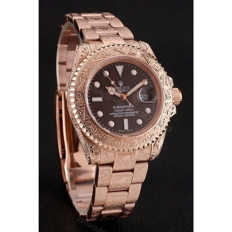View 3 of Superclone Rolex Submariner Brown Dial 1454087