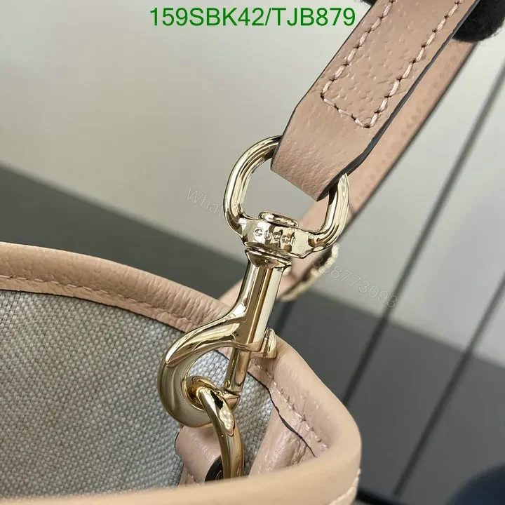 View 36 of Gucci Dusty Pink GG Supreme Canvas and Leather Mini Tote Bag ML75396