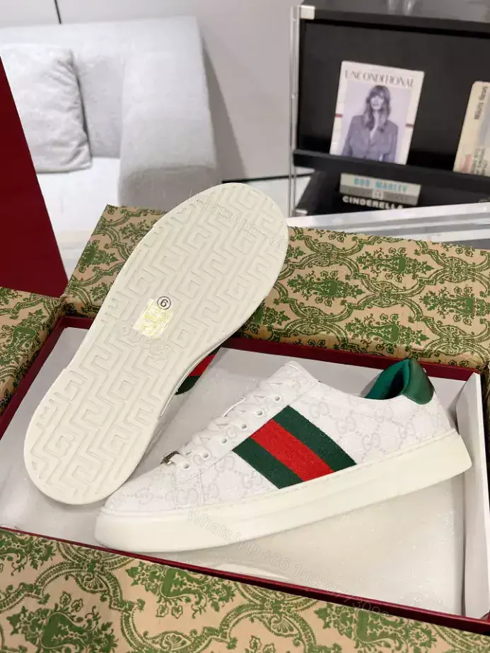 View 8 of WOMEN’S GUCCI ACE SNEAKER WITH WEB – GC249