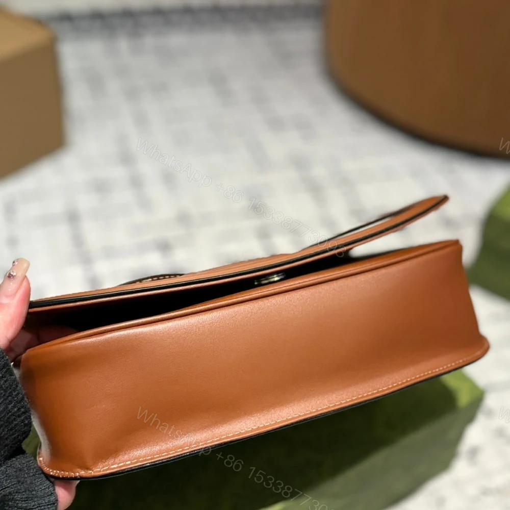 View 3 of Gucci Blondie Mini Shoulder Bag Natural And Tan 22Cm