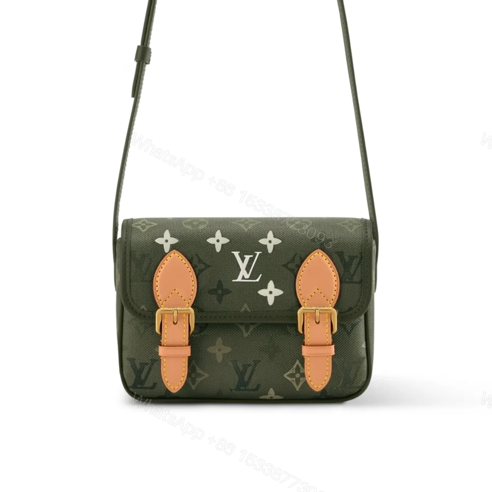 Louis Vuitton Satchel Wearable Wallet Khaki 19Cm M26969 — view 1