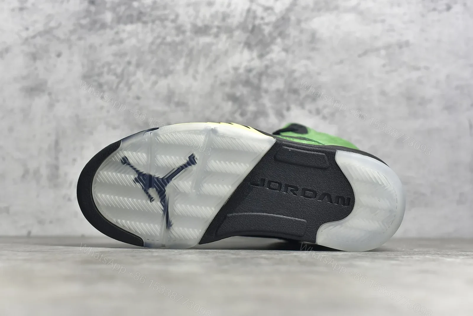View 9 of AIR JORDAN 5 APPLE GREEN Reps