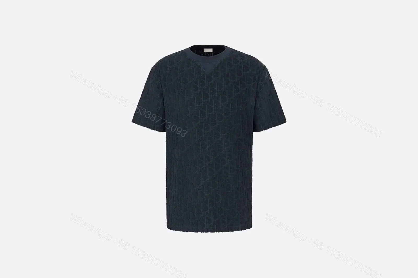 DIOR OBLIQUE T-SHIRT, RELAXED FIT – DO02 — view 1