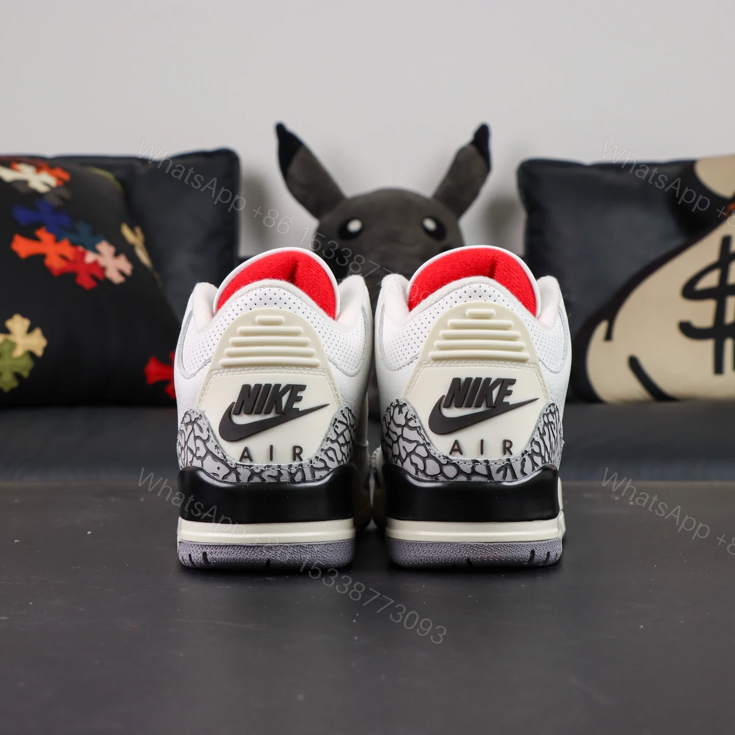 View 7 of AIR JORDAN 3 RETRO “White Cement Reimagined”