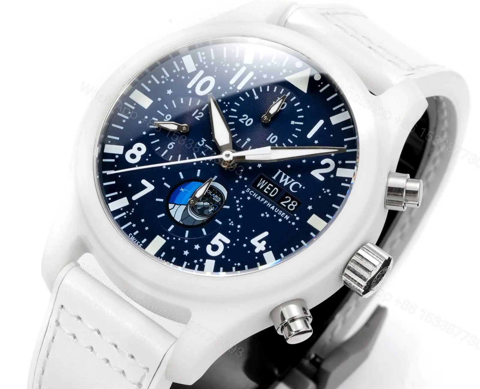 View 3 of IWC Pilot’s Watch Chronograph Polaris Dawn IW3891-11
