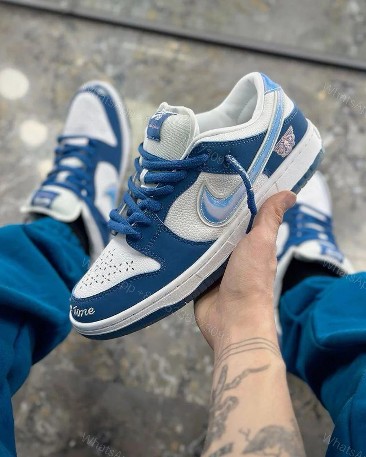 View 6 of FIRST COPY NIKE SB DUNK THE BORNE X RAISED FOR MEN