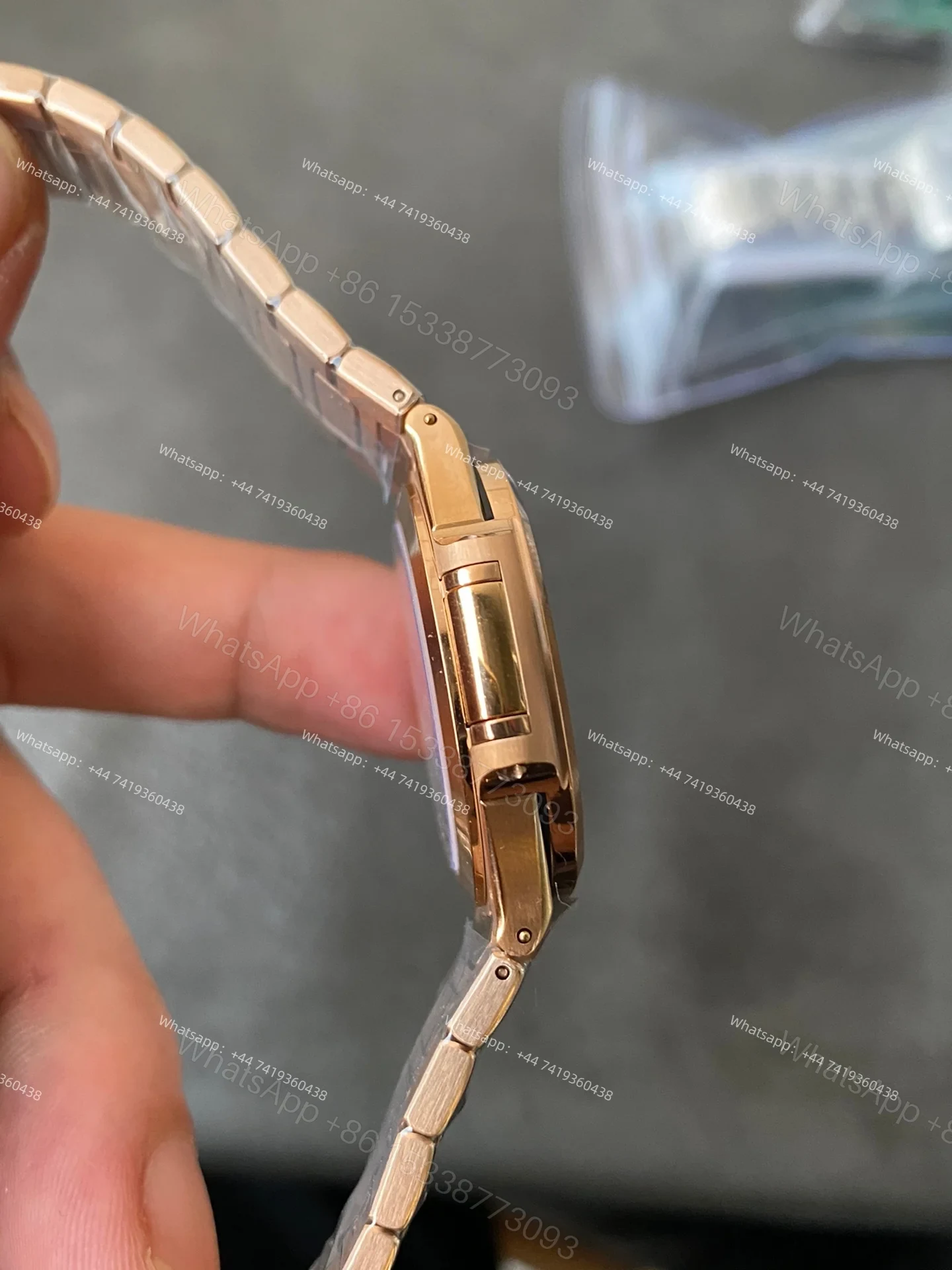 View 7 of Patek Philippe Super Clone Nautilus 7118/1R-001 Rose Gold 35.2mm