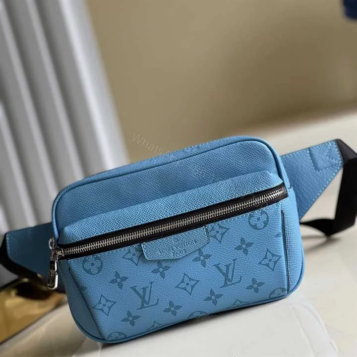 View 2 of OUTDOOR BUMBAG TAIGARAMA DENIM BLUE M30748