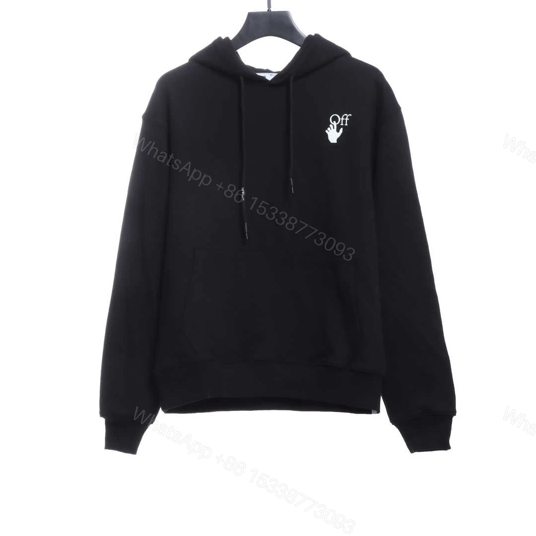 View 5 of Off-White Purple Gradient Colorful Hoodie