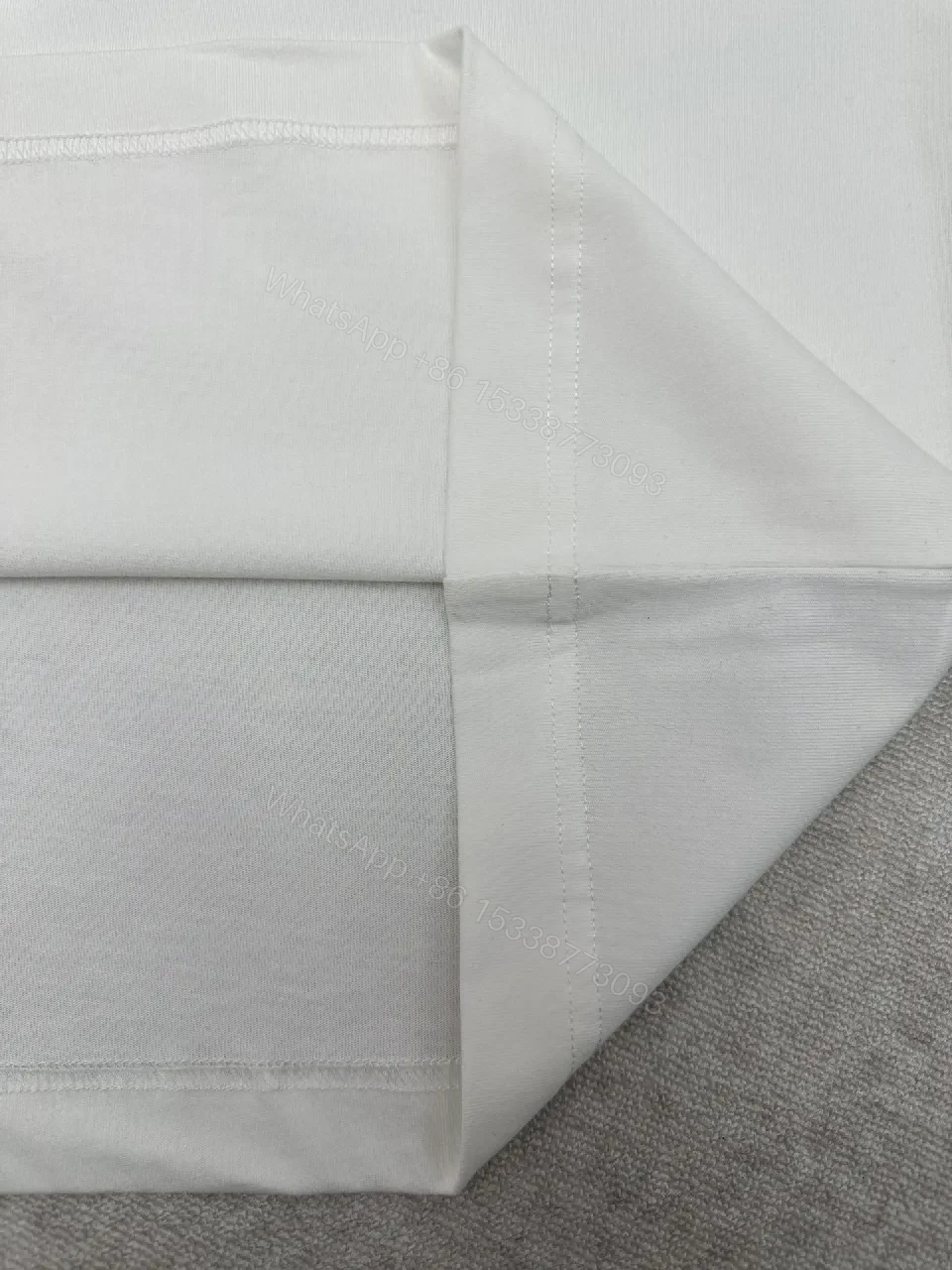 View 5 of Heritage Horse Graphic Tee – Cotton, Relaxed Fit, White/Gray