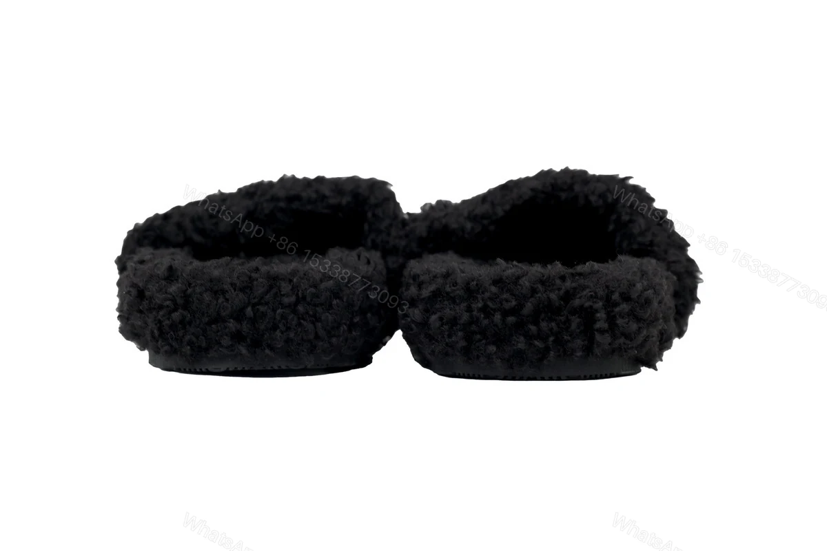 View 5 of Balenciaga Black And White Label outdoor slippers