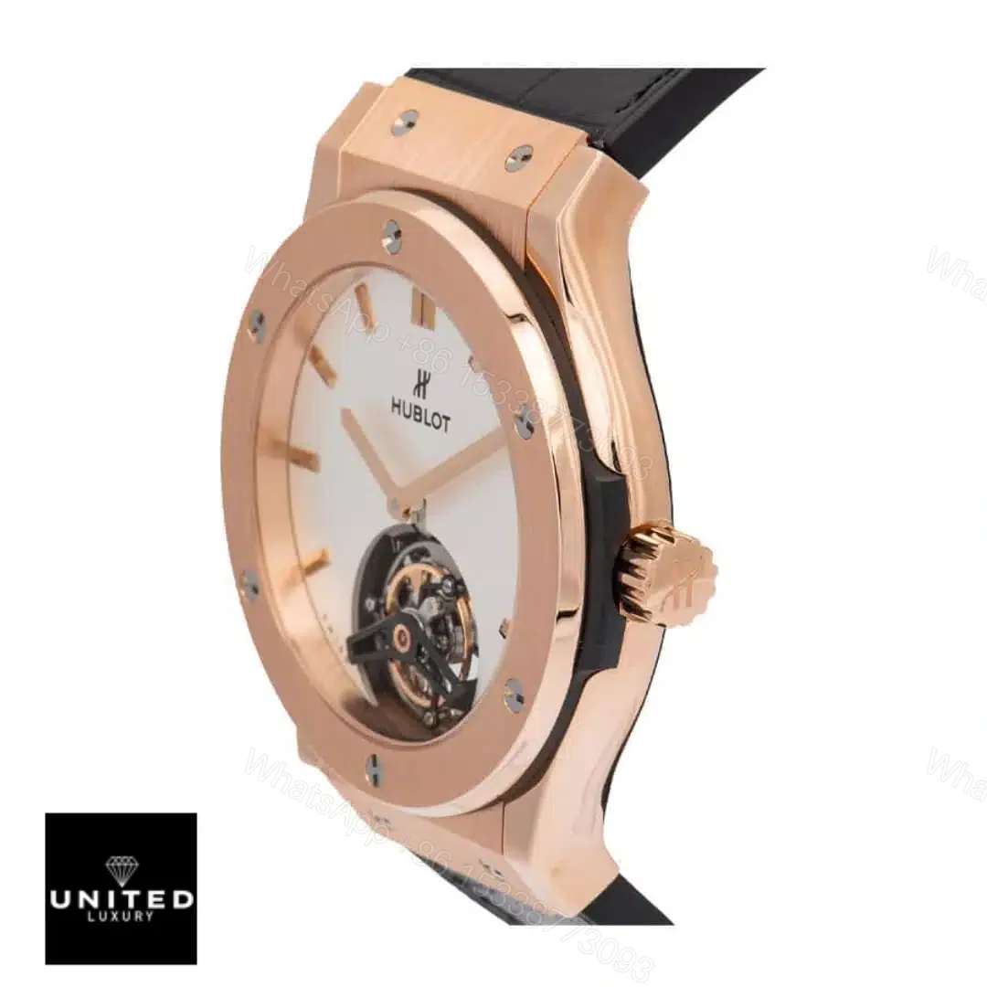 View 5 of Hublot Tourbillon White Replica