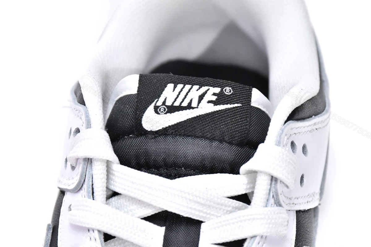View 6 of Nike Dunk Low White Black DO7412-993
