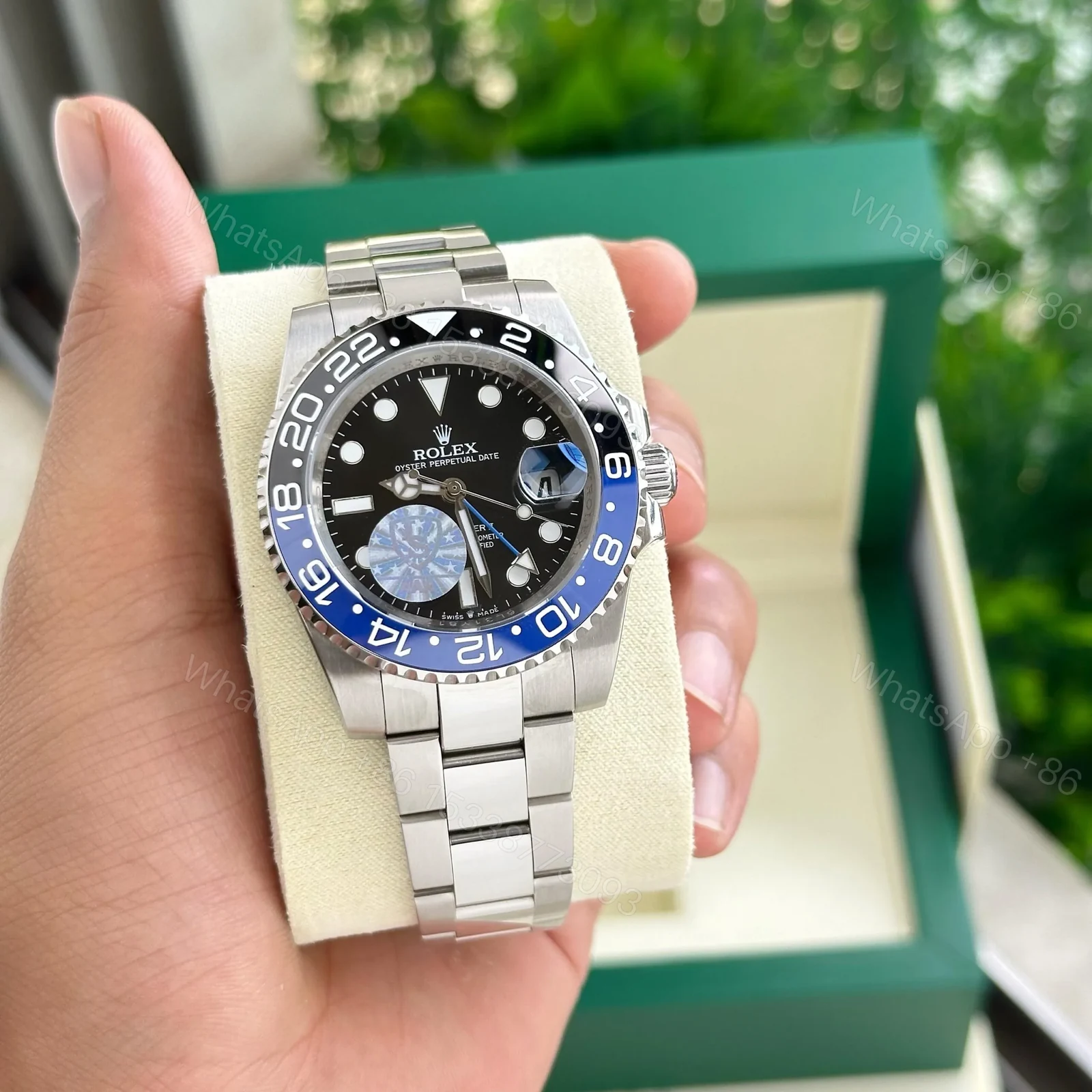 View 5 of Rolex GMT Master 2 Ceramic black & Blue