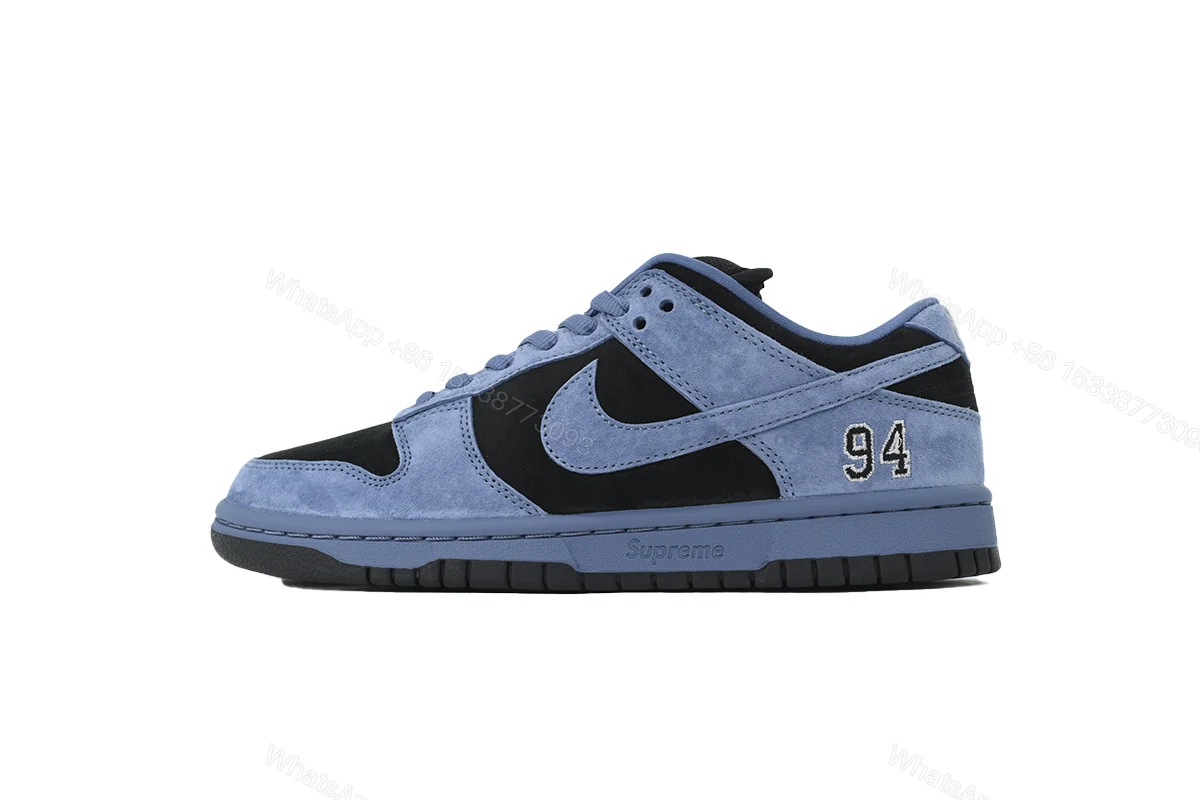 View 10 of Nike Supreme x Dunk Low SB 'Ocean Fog' HQ8487-400