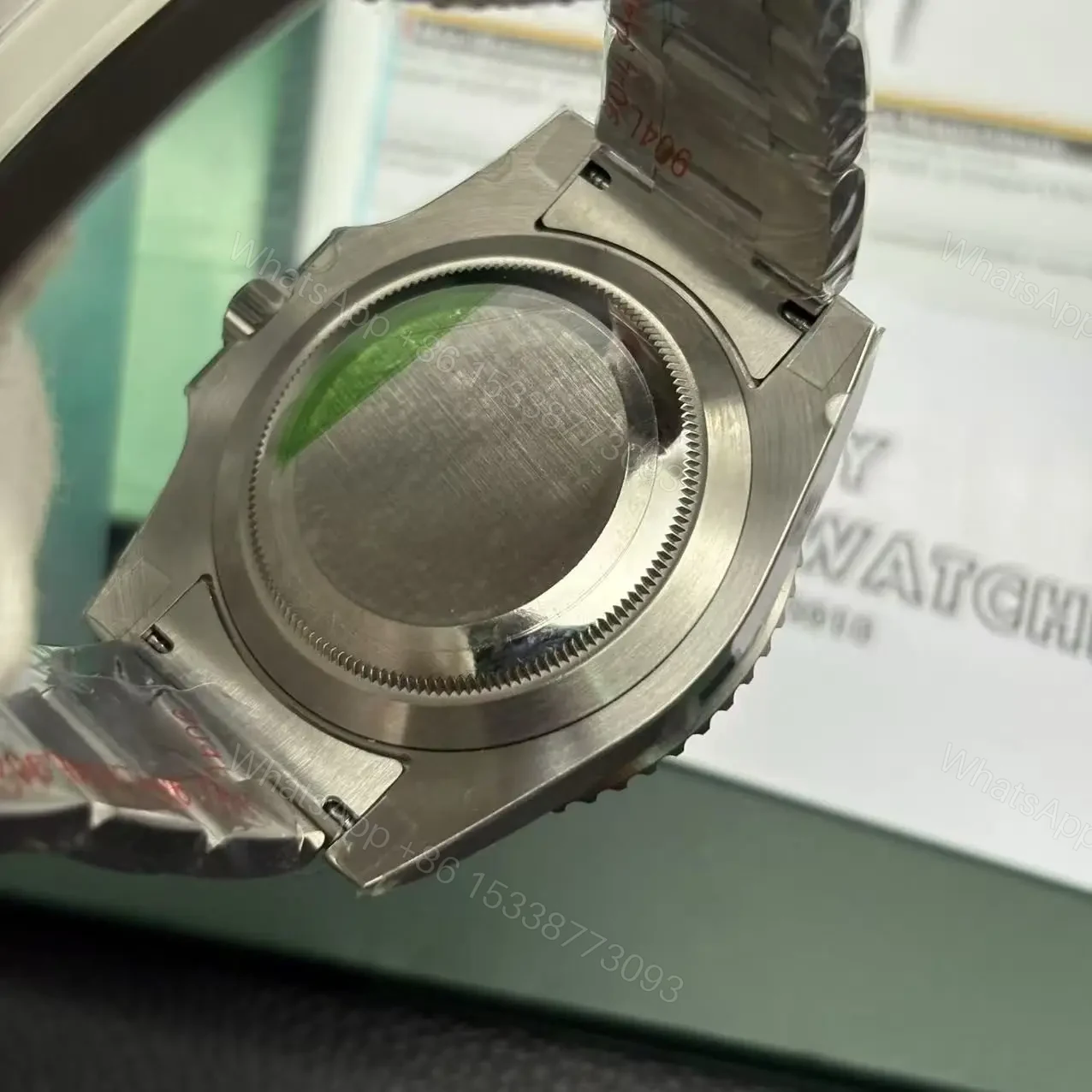 View 9 of Replica Rolex Submariner Silver/Black No Date
