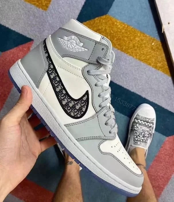View 2 of DIOR AIR JORDAN 1 HIGH OG SNEAKER