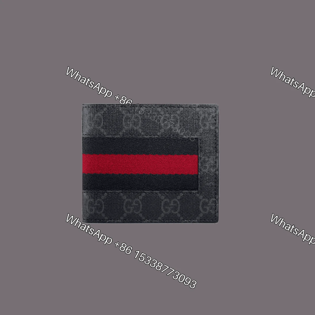 GUCCI GG SUPREME WEB WALLET — view 1