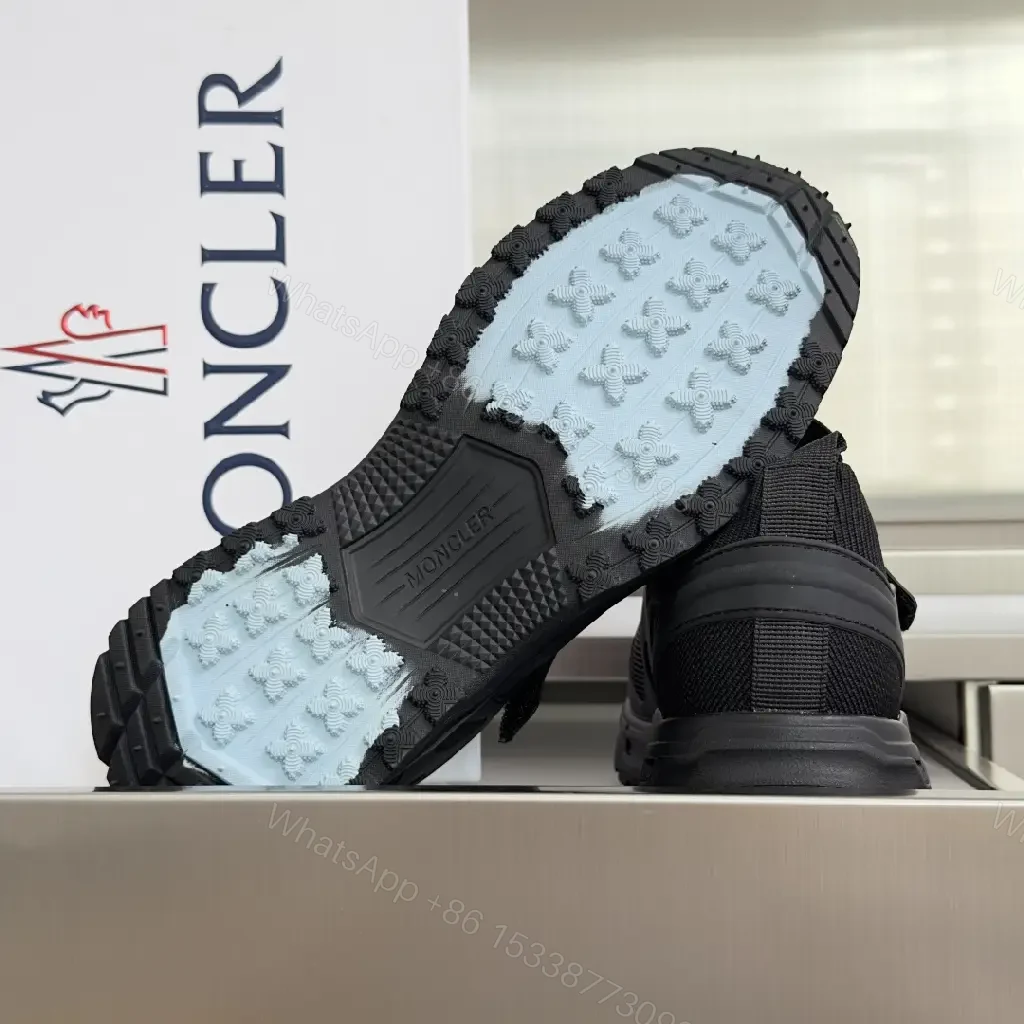 View 8 of Monochrome Knit Slip-Ons: Rugged Comfort Sneaker