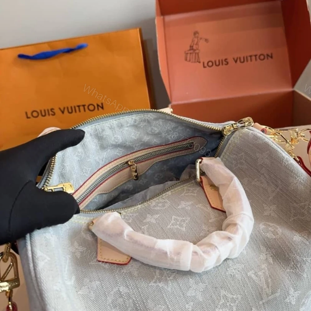 View 7 of Louis Vuitton Speedy Soft 30 Washed Gray 30Cm M13344
