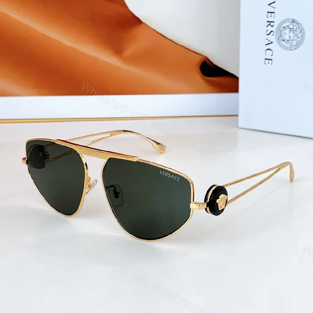 View 6 of Aviator Sunglasses: Premium Metal Frame, Gradient Lenses, All-Day Comfort