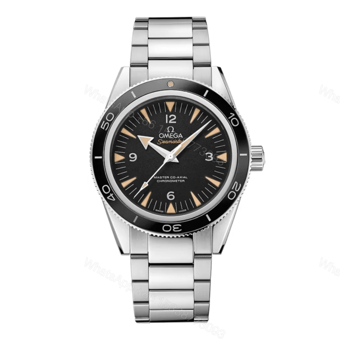 Omega Seamaster Planet Ocean Black Replica — view 1