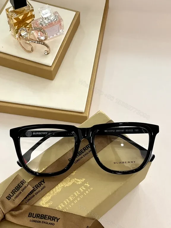 View 8 of Burberry Square Tortoiseshell Acetate Eyewear Frames