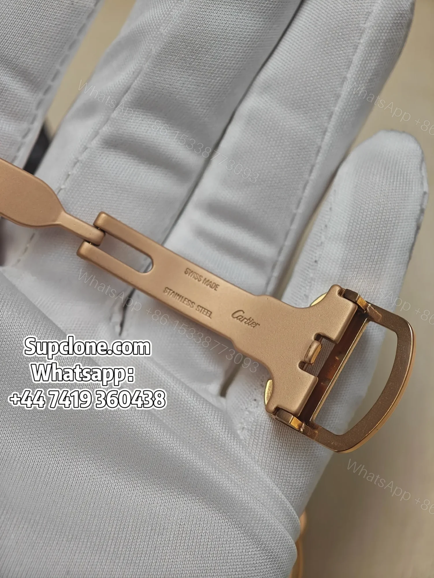 View 10 of Cartier Ballon Bleu WGBB0030 42mm Rose Gold Super Clone Automatic Replica