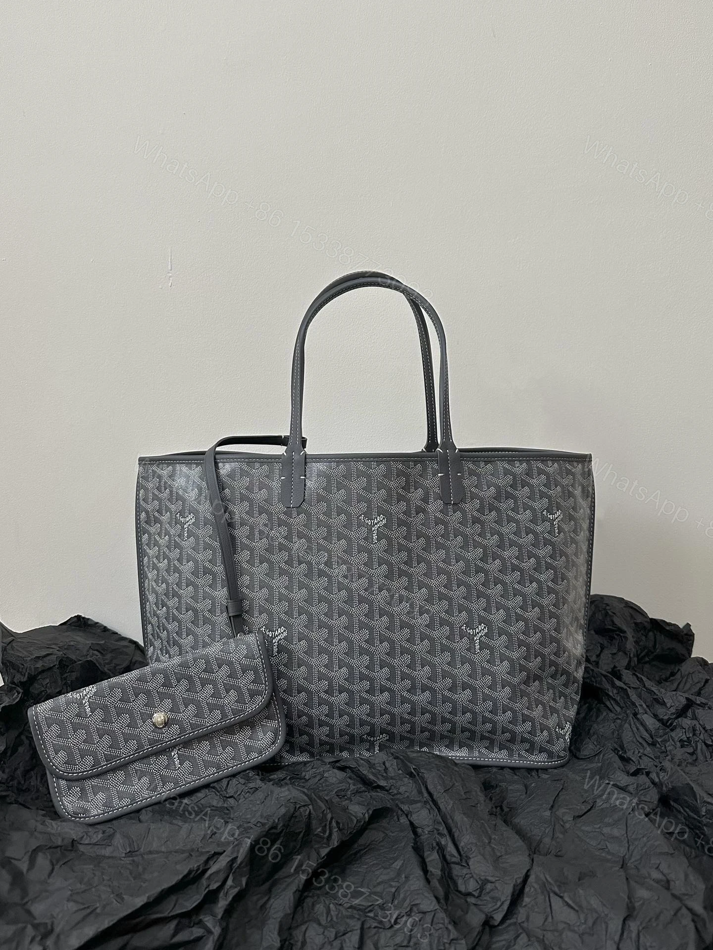 View 3 of GOYARD St Louis PM Tote Bag