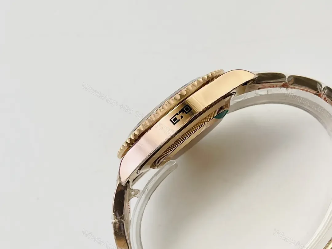 View 5 of Fake Rolex GMT Master II Yellow Gold Best Oyster Bracelet 40MM 116748SARU