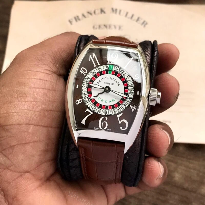 View 2 of Frank Muller Vegas Vanguard Casino Brown Dial Automatic 40mm