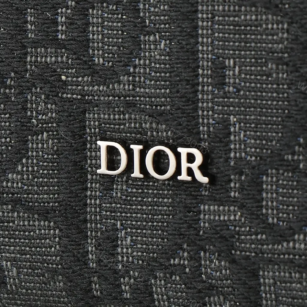 View 8 of Compact Monogram Texture Messenger Bag - Everyday Luxury Carry