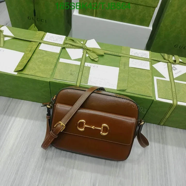 Gucci Horsebit Shoulder Bag with Brown Leather 645454 — view 5