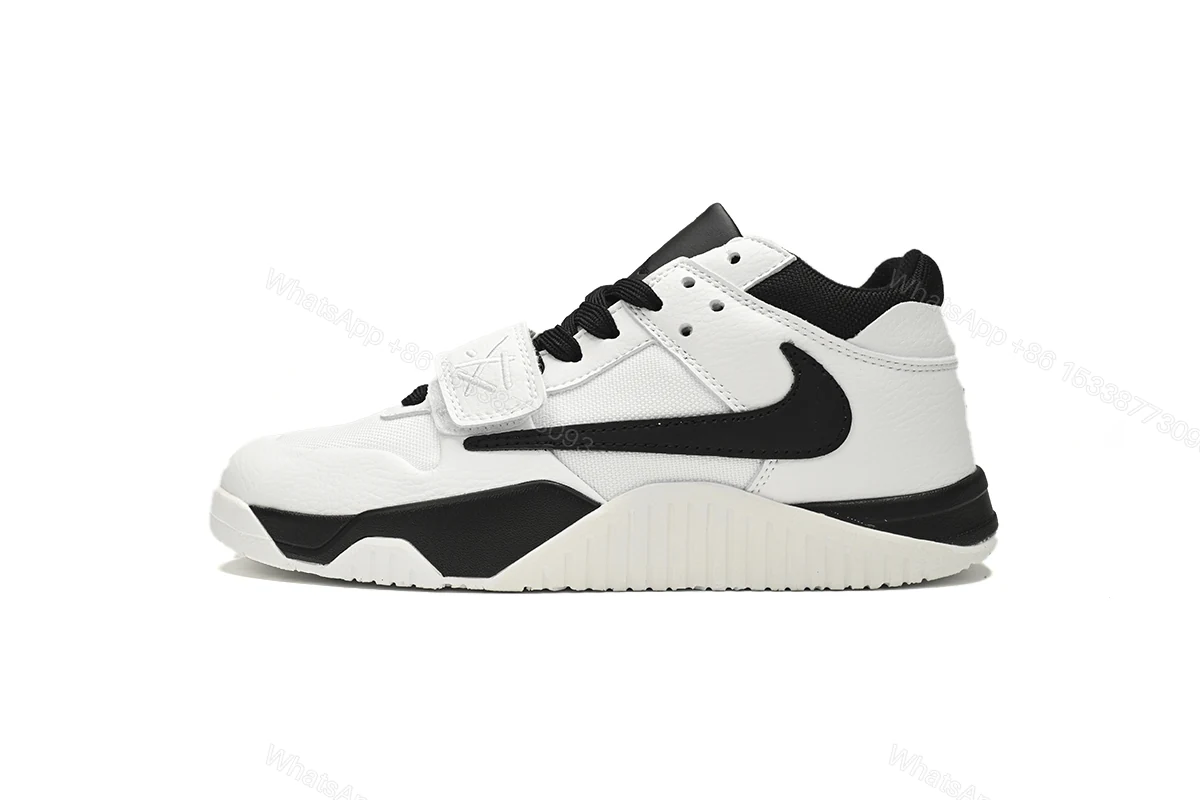View 8 of Travis Scott x Jordan Cut The Check Nice Kicks Black Panda FZ8117-151