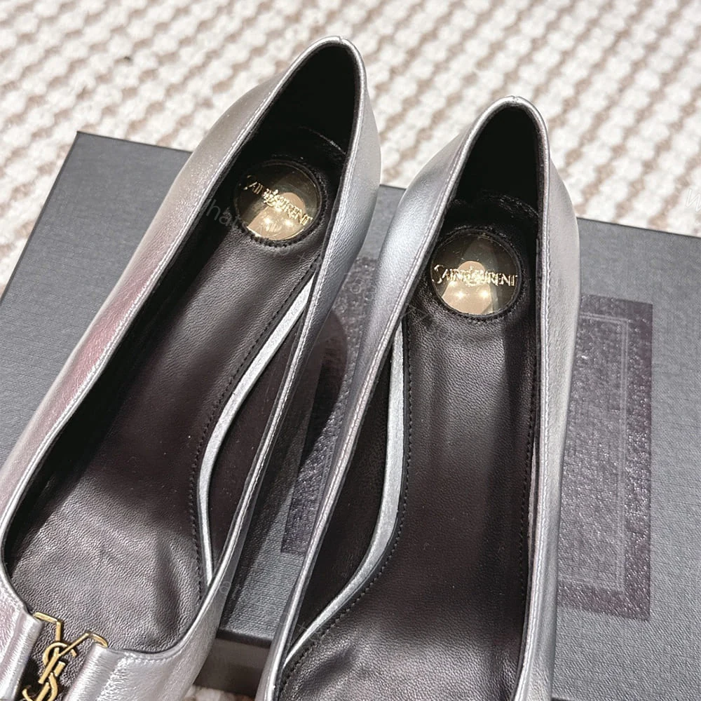 View 8 of YSL BABYLONE BRETEUIL pumps