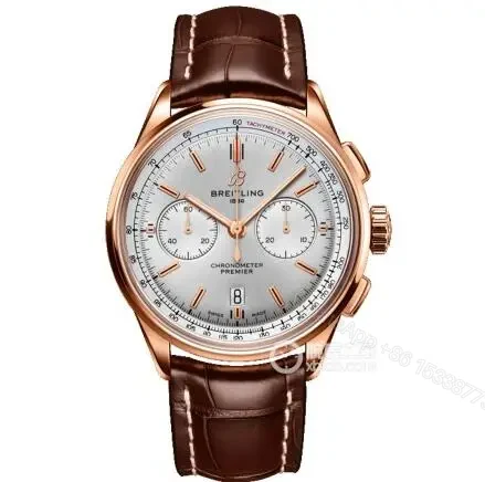Replica Breitling Puya Rose Gold Watch — view 1
