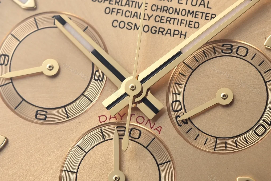 View 4 of DJ Factory Clean Factory Clean Factory Gold Daytona Champagne Dial