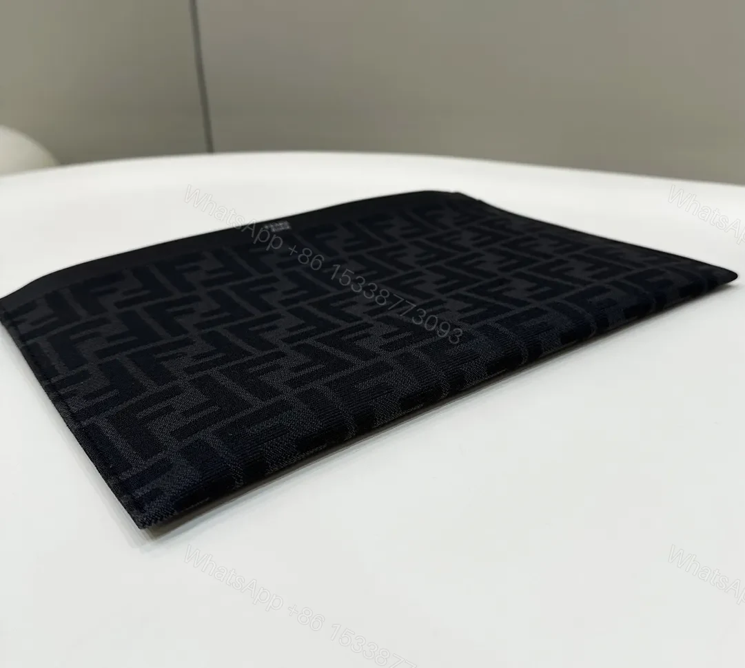 View 8 of Refined Monogram Clutch: Luxe Texture, Everyday Versatility