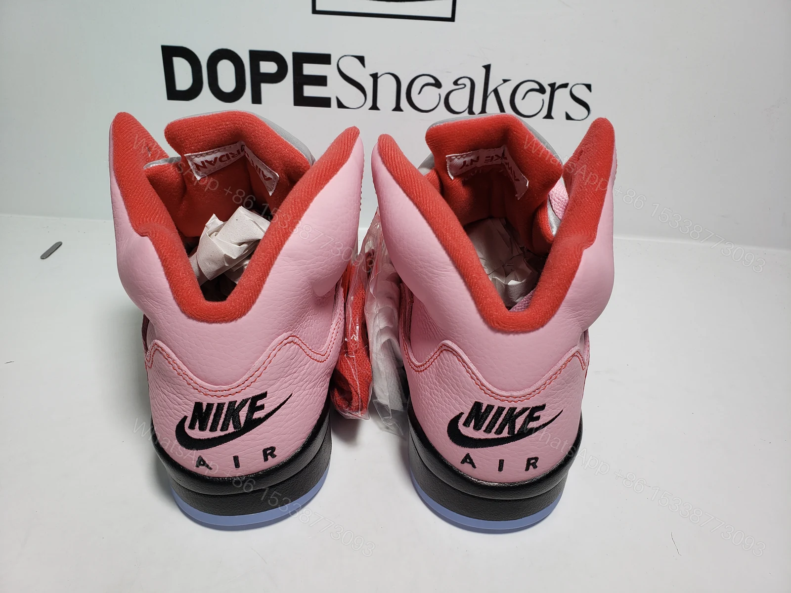 View 11 of Awake NY x Air Jordan 5 Retro 'Arctic Pink' DV4982-600