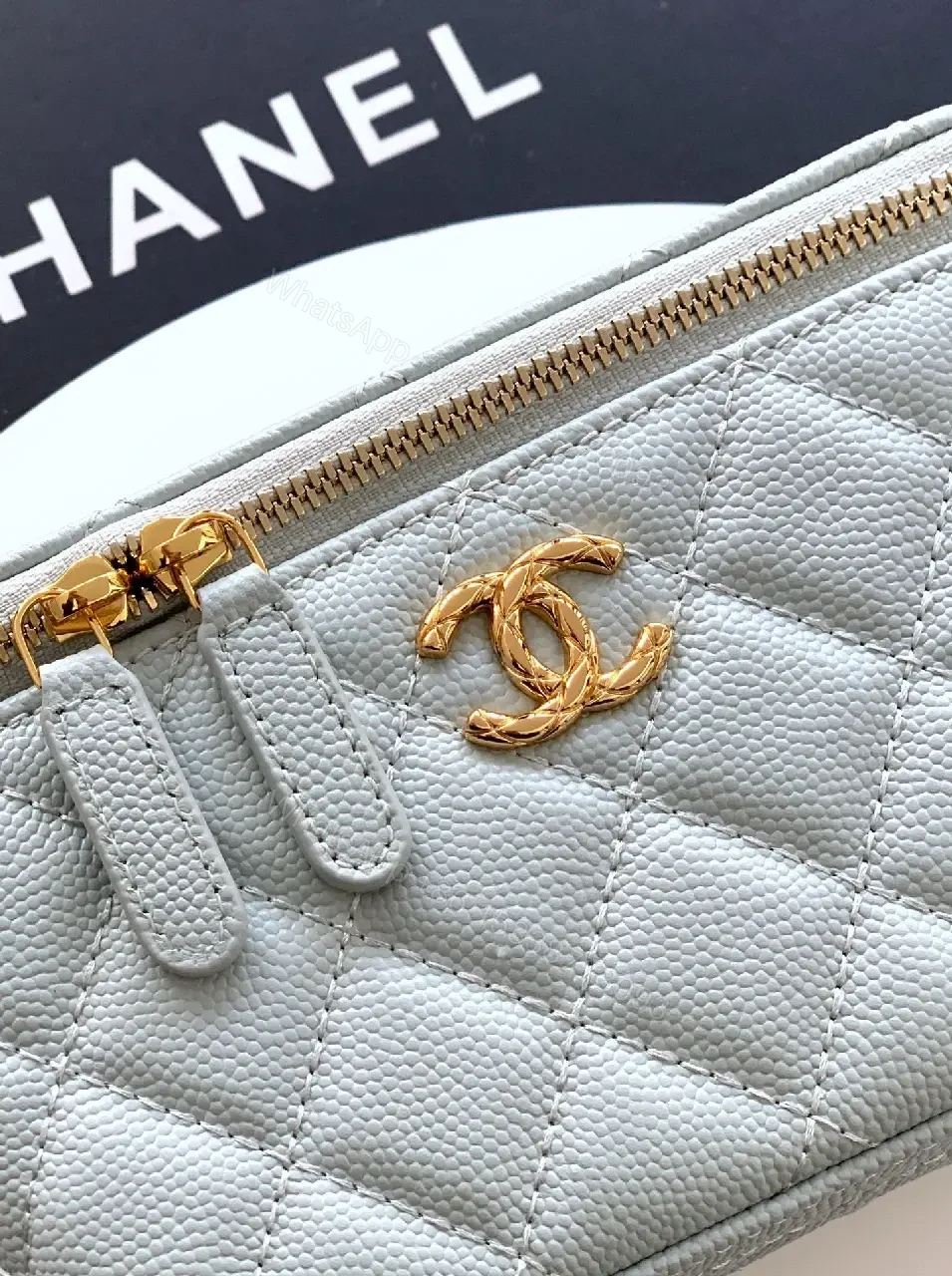 View 8 of Pastel Quilted Pearl Mini Bag: Luxe Everyday Carry