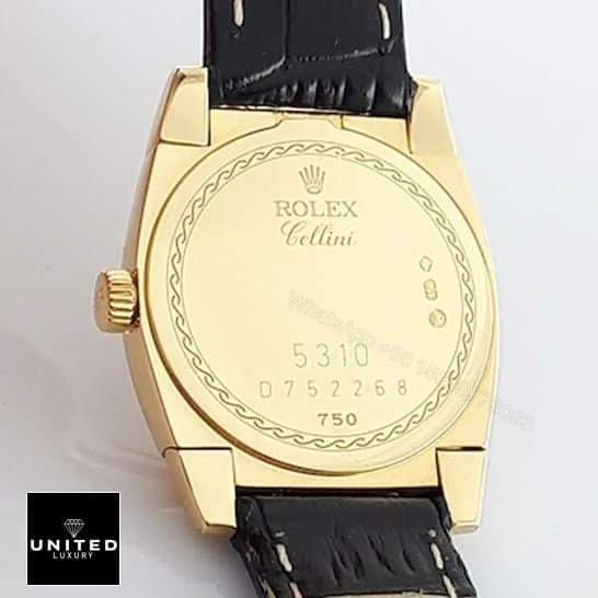 View 9 of Rolex Cellini Geneve Yellow Gold White 5320/8 Replica