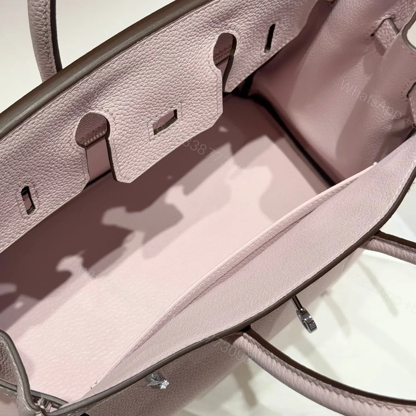 View 4 of HN 25 IN PINK BABY SILVER HARDWARE