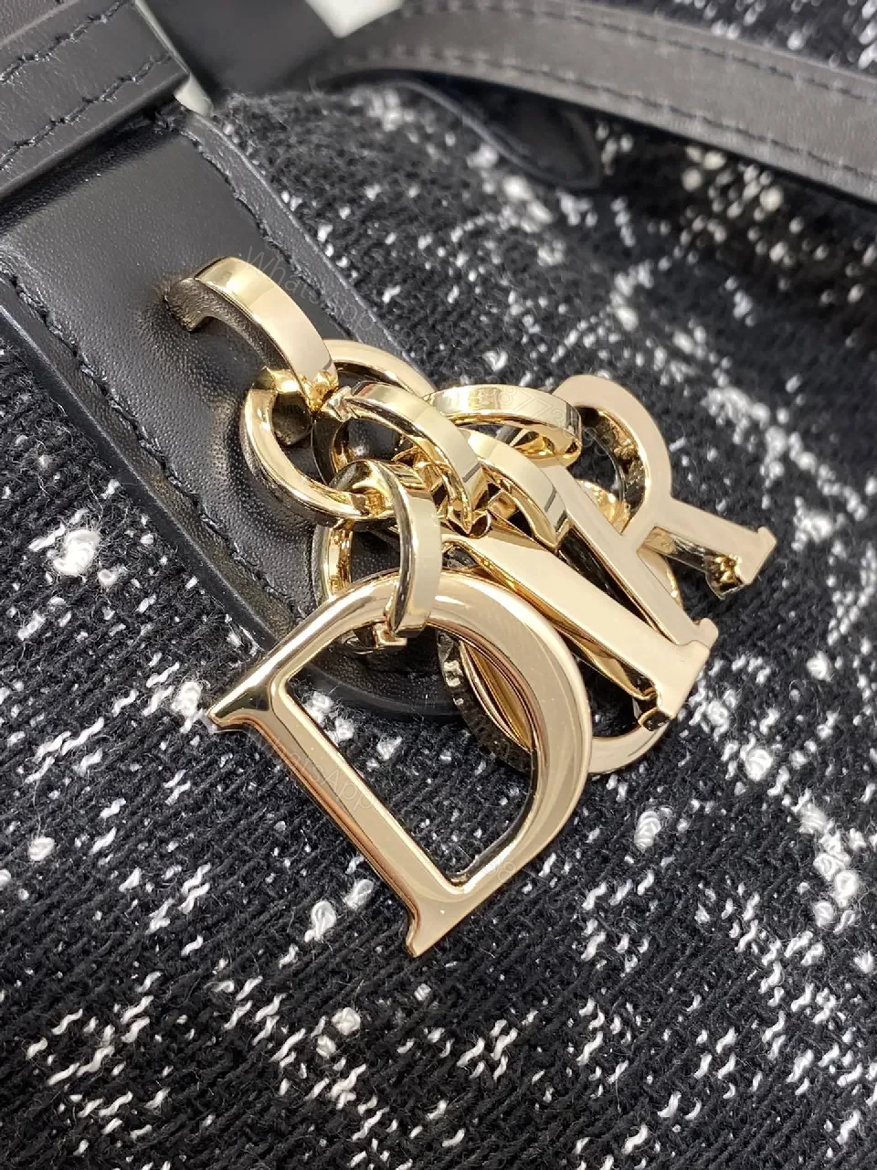 View 5 of Chic Sequin Satchel: Luxe Gold Charm Everyday Glamour