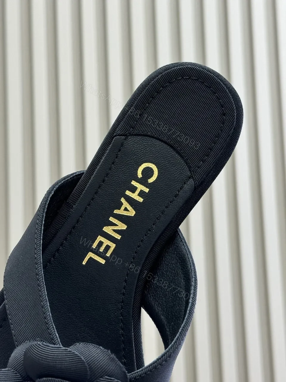 View 5 of Satin Knot-Detail Slides: Luxury Everyday Chic Sandals