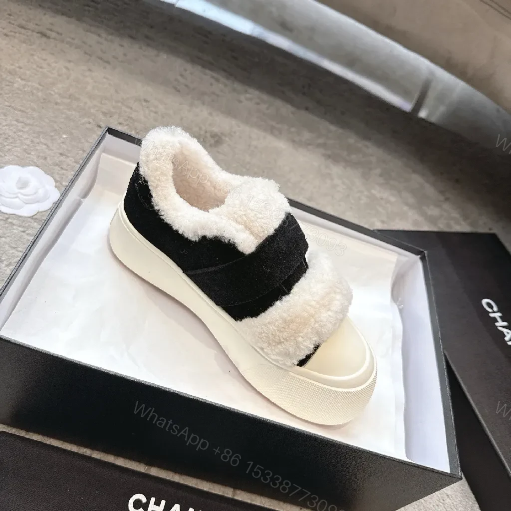View 5 of Shearling Slip-On Sneakers: Cozy Luxury, Everyday Style