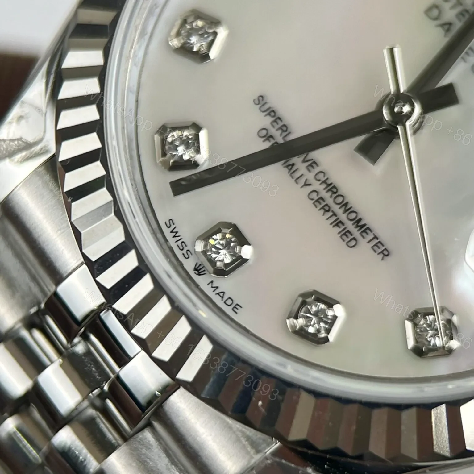 View 3 of Replica Rolex Lady-Datejust Mother of Pearl – White Dial 178274 31 mm