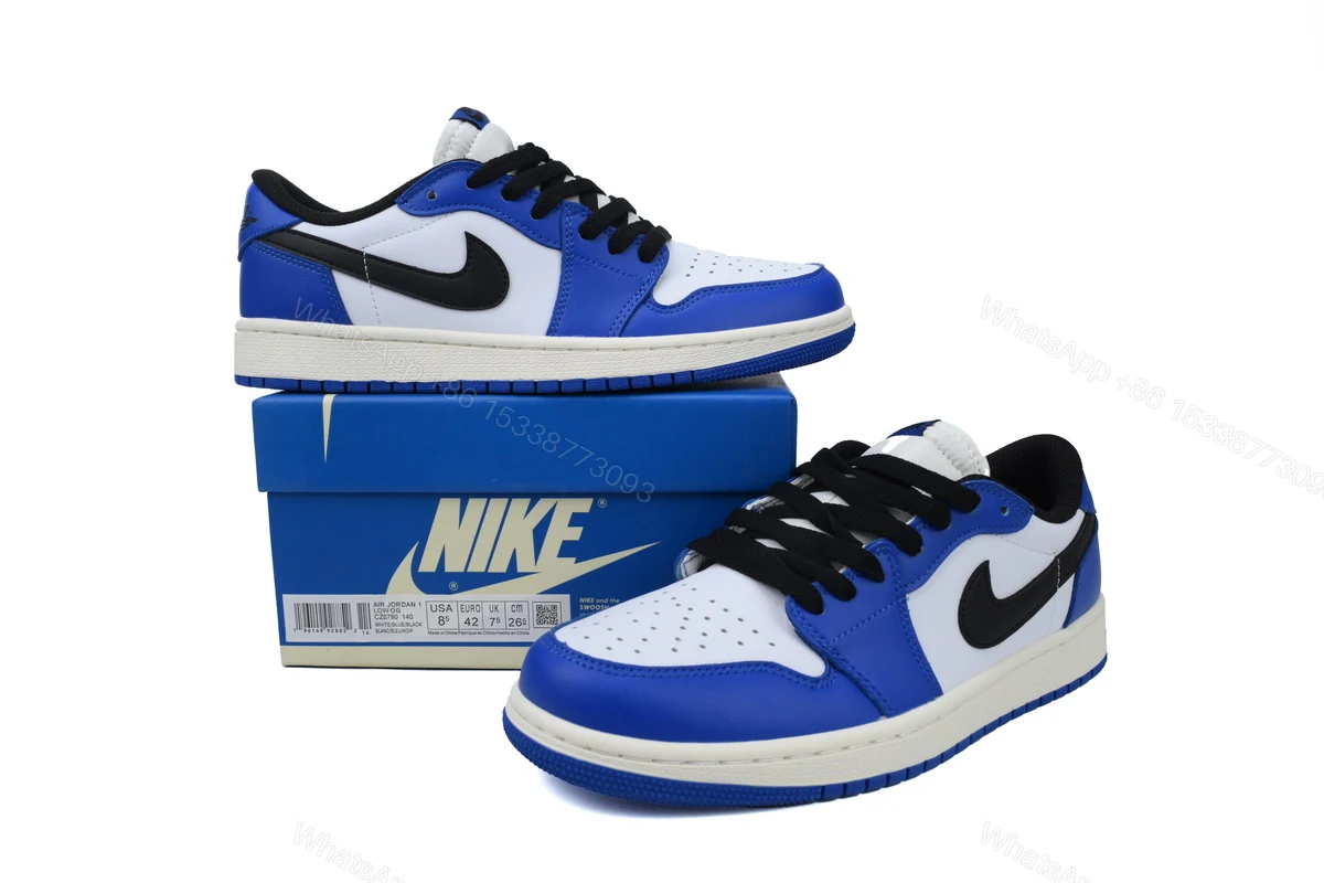 View 2 of Air Jordan 1 Retro Low OG 'Game Royal' CZ0790-140