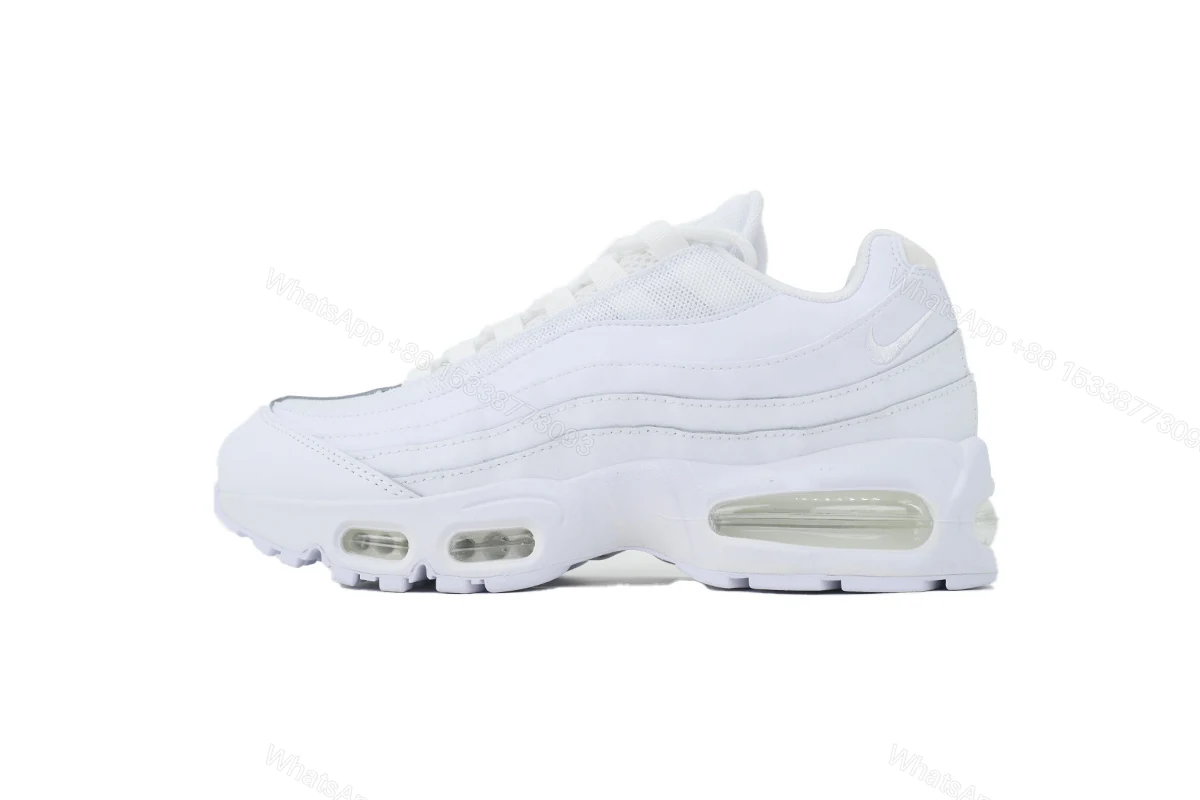 View 9 of Nike Air Max 95 OG All White HM8755-100
