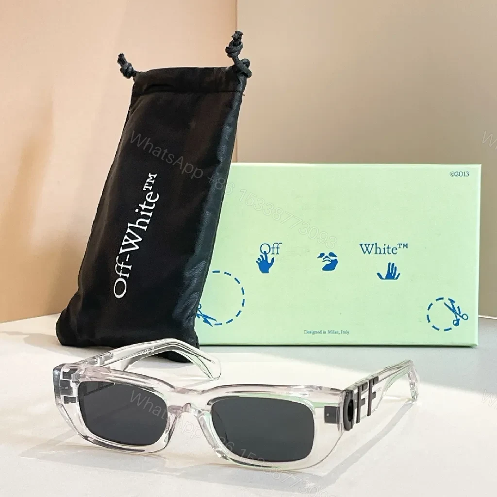 View 5 of Premium Off-White-Inspired Sunglasses: Bold, City-Ready Style